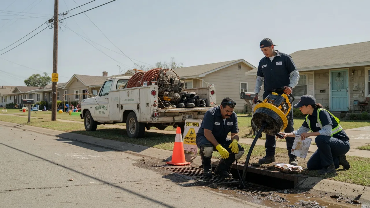 Drain Cleaning in Lamont, OK near me